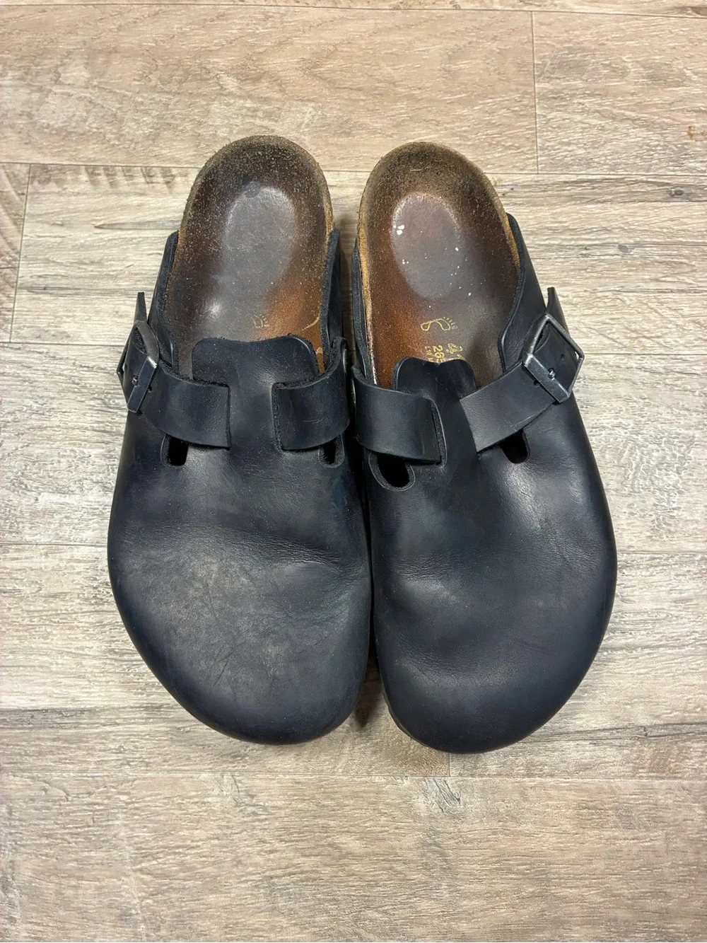 Birkenstock Boston Leather Clogs Shoes